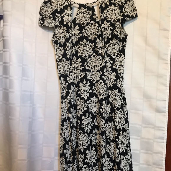 NWOT Susy Shier dress black and white size small - Picture 4 of 9